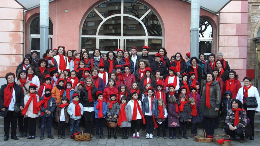 Imatge d'arxiu dels cantaires de caramelles