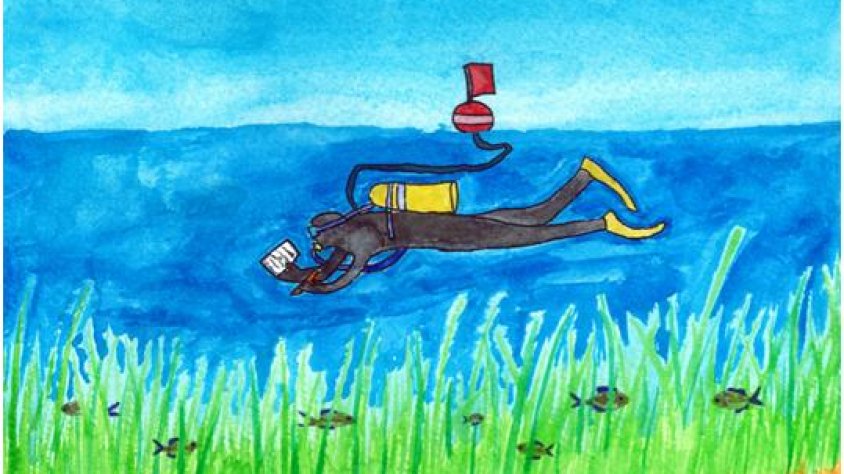 L'aquarel·la d'Ainhoa Ugalde del Jacint Verdaguer