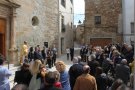 Claravalls inaugura la renovació del paviment de la plaça de l'Església