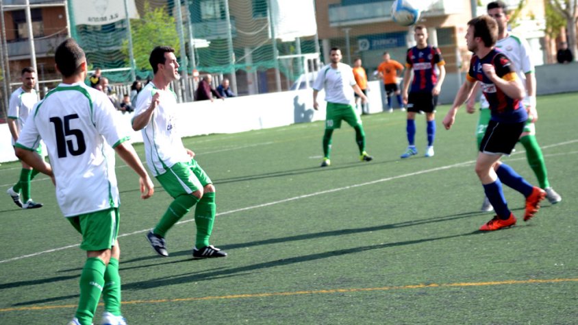 Imatge del partit contra el Balàfia