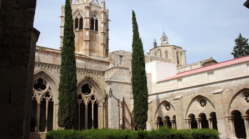 El claustre del monestir de Vallbona de les Monges
