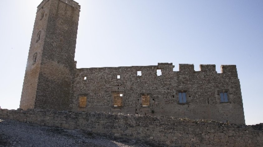 Vista del castell de Ciutadilla