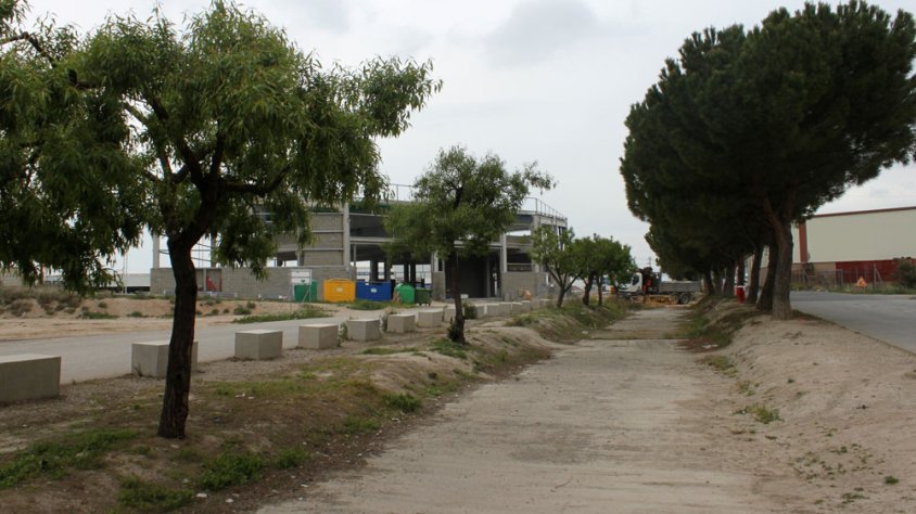 Tram de la rambla del Canalet que serà objecte de millores