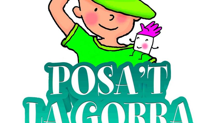 El cartell de la campanya "Posa't la gorra"