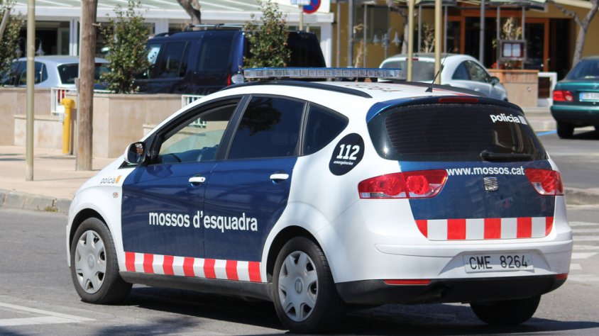Imatge d'arxiu d'un cotxe dels Mossos d'Esquadra