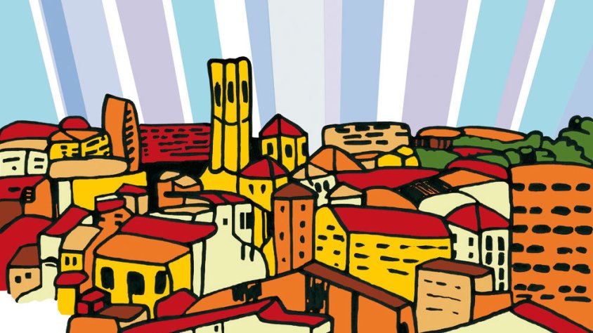 Detall de la portada de l'Extra de Festa Major del setmanari 'Nova Tàrrega'