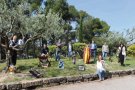 Les obres d'art es fusionen amb el paisatge a Tàrrega