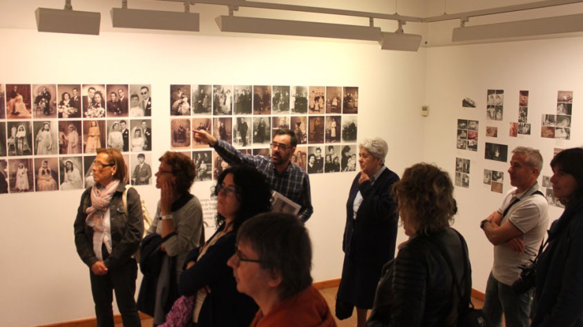 Imatge de la inauguració de la mostra