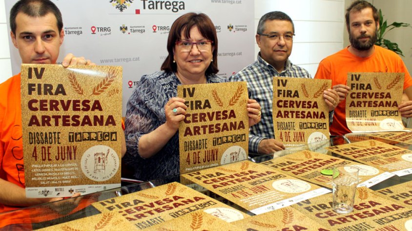 Han presentat avui la fira Jordi Segarra, portaveu de Matoll; Joan Salvadó, portaveu d’Agrat; Carles Pascual, regidor de Promoció Econòmica; i Rosa Maria Perelló, alcaldessa de Tàrrega