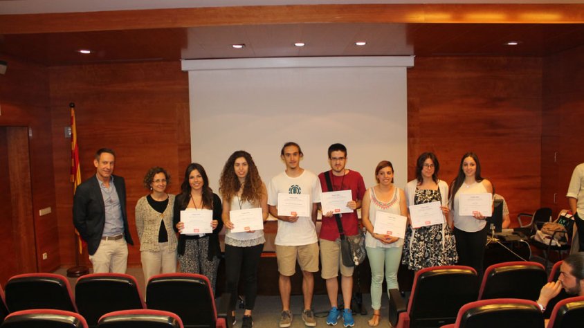 Els guanyadors de les diverses categories dels premis Kibuc