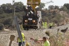 Més de 300 viatgers en busos a l'inici de les obres a la línia del tren de Manresa