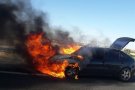 L'incendi d’un turisme complica la circulació a l'A-2 a Tàrrega durant 2 hores