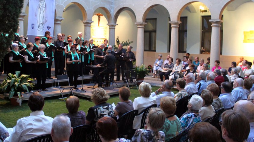 El cicle es va tancar amb un concert de la Coral Sant Jordi d'Anglesola
