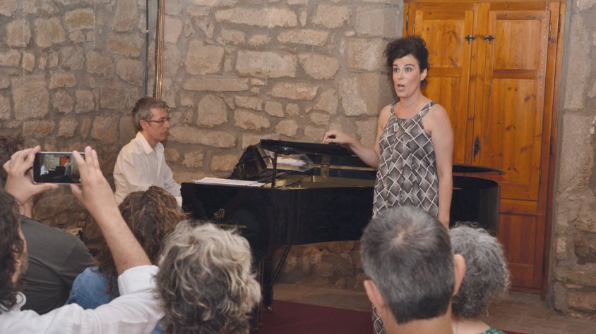 Imatge d'arxiu del Curs de Cant de Castellserà