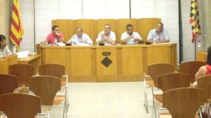 Imatge del ple de dimecres passat