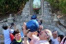 Tàrrega honora Sant Magí amb els glops d’aigua portada des de la Brufaganya