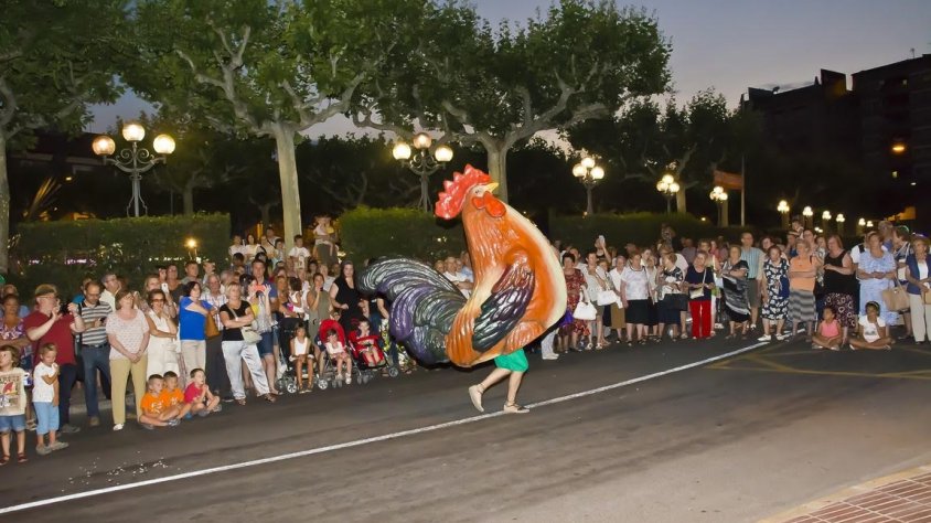 El ball del gall per la Faràndula Carmelitana d'Olot