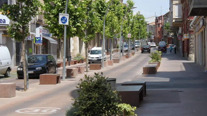 Imatge d'arxiu de l'avinguda de Catalunya.