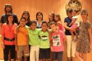 Visita d’infants sahrauís a la Casa Consistorial de Tàrrega