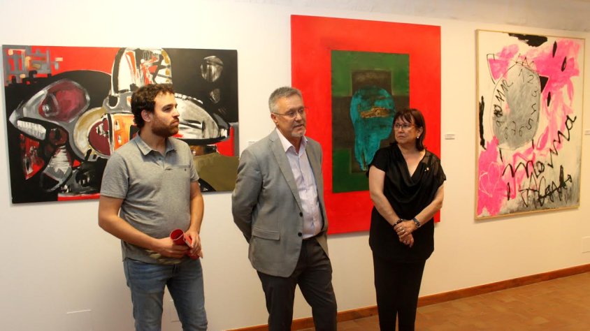 Un moment de la inauguració que va tenir lloc divendres passat