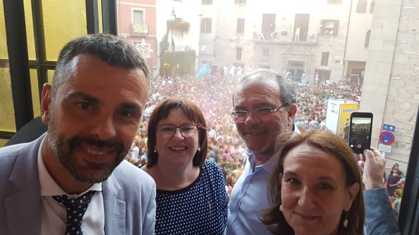 Les autoritats no es van perdre l'espectacle inaugural