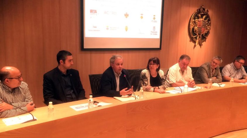 Un moment de la presentació del projecte