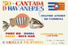 Tàrrega acollirà dissabte el concert a Lleida que commemora els 50 anys de la Cantada d'Havaneres a Calella de Palafrugell  