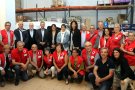 El president de Cruz Roja Española visita el Banc d’Aliments de Tàrrega i destaca la qualitat del servei donat als usuaris