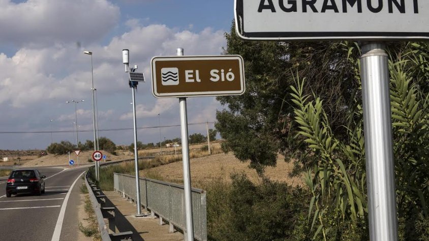 El pont sobre el riu Sió, a la Segarra