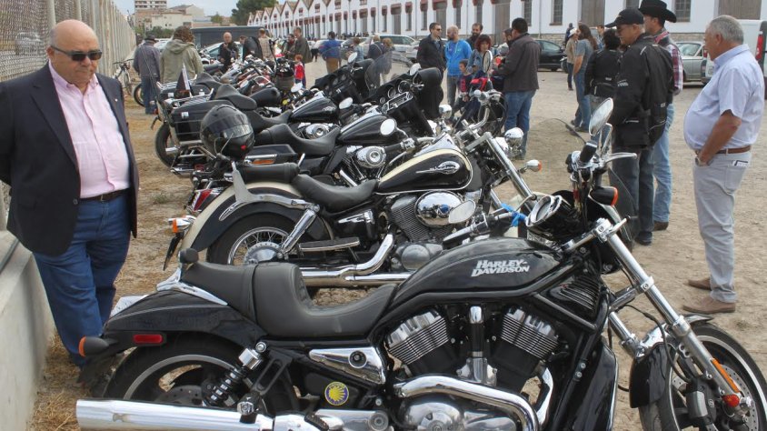 Concentració de motos Harley Davidson