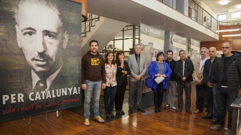 Un moment de la inauguració