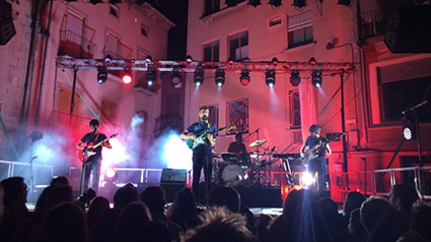 Concert dels Manel a Tàrrega el passat mes de maig