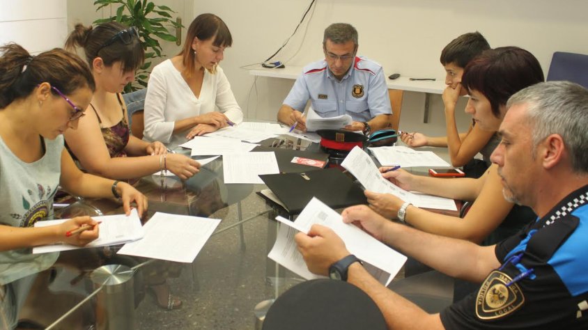 Reunió del grup de treball