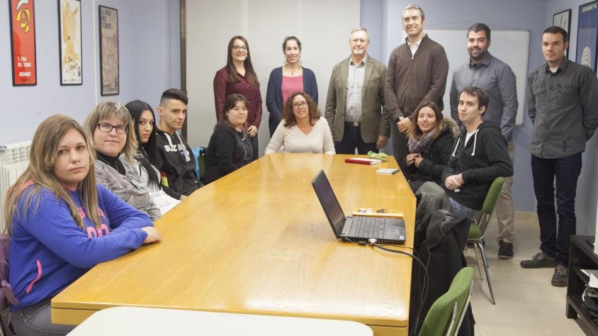 Foto de grup de la presentació del curs