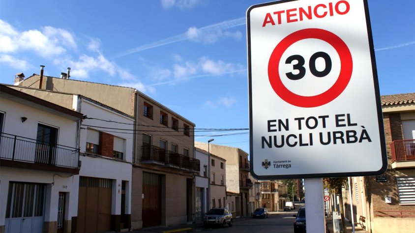 Un dels nous senyals instal·lats