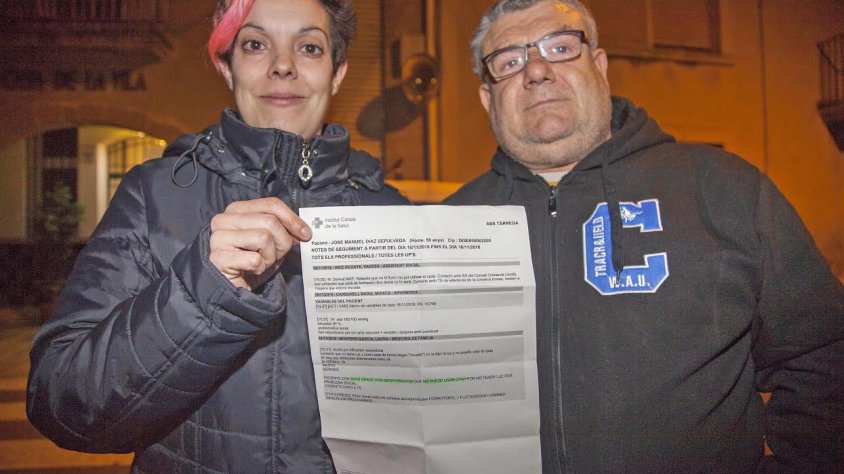 Un d'ells necessita una màquina per respirar