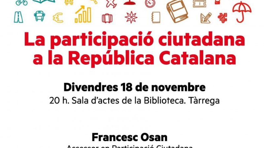 El cartell de l'acte
