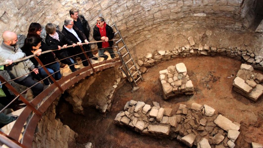 Visita de diumenge al Pou de Gel