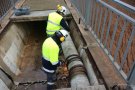 Tàrrega finalitza la reparació de la canonada d’aigua de boca afectada per una topada d’un camió a l’A-2