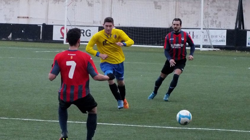 Imatge del partit contra el Juneda