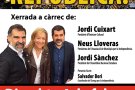 Tàrrega per la Independència celebra 5 anys amb un acte amb els presidents d'Òmnium, l'AMI i l'ANC
