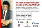 Tàrrega retrà dissabte un homenatge pòstum al medievalista i arxiver Gener Gonzalvo