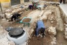 Tàrrega descobreix una de les 4 portes medievals a les obres del carrer d'Urgell