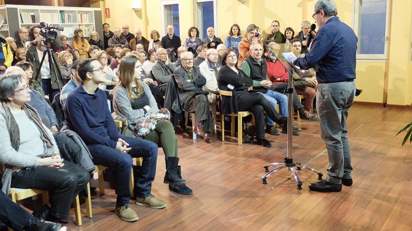 L'Arxiu Comarcal de l'Urgell es va omplir per homenatjar Gener Gonzalvo