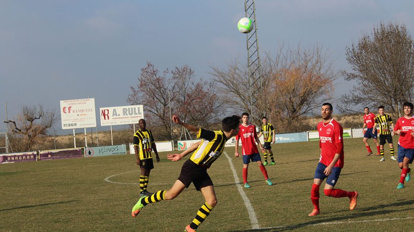 Imatge del partit contra el Tornabous