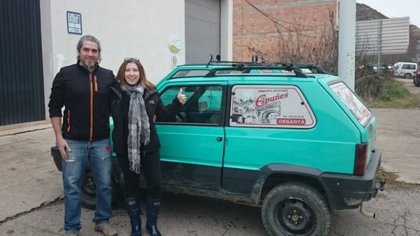 El matrimoni amb el vehicle en què hi participarà