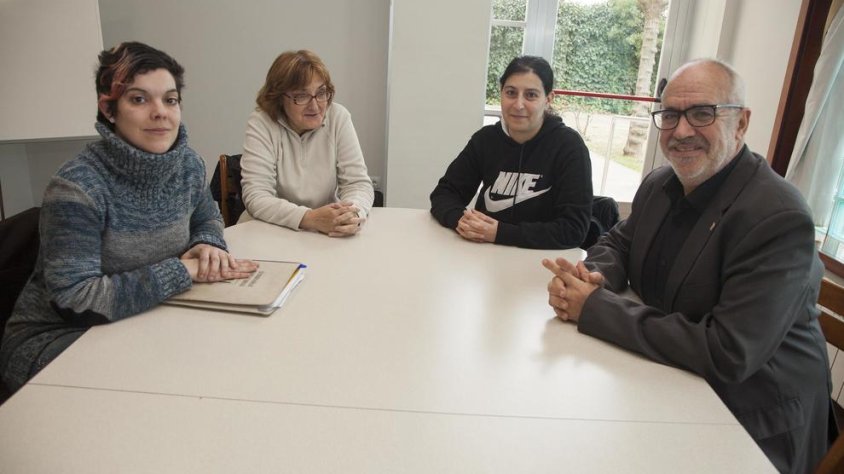 Imatge de la reunió celebrada ahir a Tàrrega