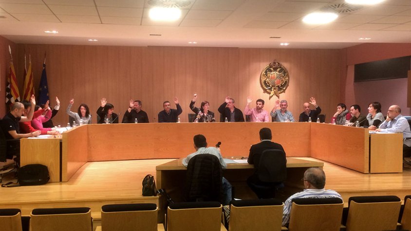 Votació de la modificació urbanística del Ple de Tàrrega