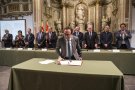 Més de 30 municipis beuran aigua de Rialb el 2019 al firmar un gran pacte a Cervera