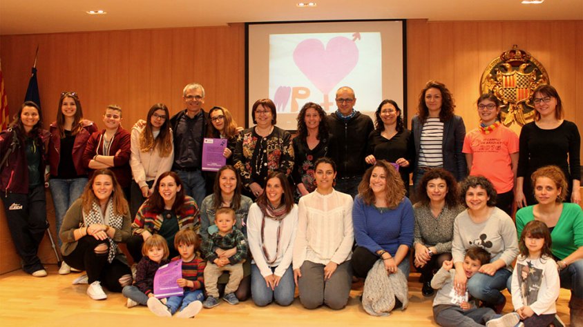Acte de lliurament dels premis que va tenir lloc a la Casa Consistorial